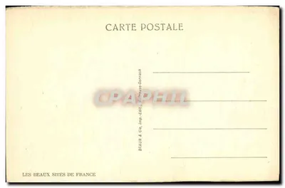 Col do Wettstein — Cemitério dos Caçadores — Les Beaux Sites de France — Verso