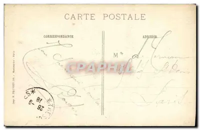Battaglia dell'Ouercq - Etrépilly (S.-et-M.) — Monumento ai gloriosi difensori — Visé Parigi 454 — Verso