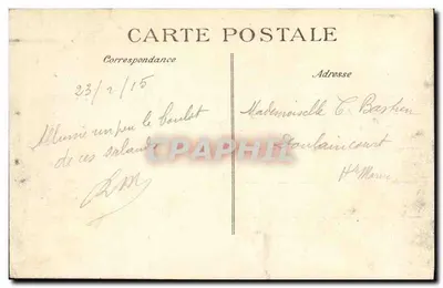 Arras — Hotel M. Pilon, ulica Grands Viéziers — B. Littre, kolekcja o tytule — Rewers