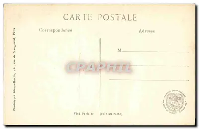 Arras — A Estação — A Guerra 1914-15 — L.C.H. Paris n°376 — Verso