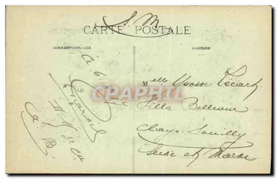 Loo - Katedra i Grand'Place — Hoyer et Cie, Nancy, nr 2498 — Rewers