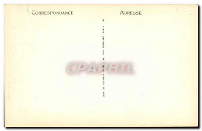 Albi — Katedra św. Cecylii — Statua Proroka Daniela — Série 55 — Rewers