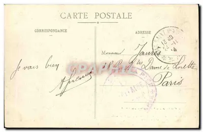 O Castelo em Lamath — Prisioneiros alemães — R. Baation, lib.-édit. — Verso