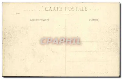 Gerbéviller — gebombardeerd door de Duitsers in 1914 — luchtfoto — uitgever: Lumberville — Achterkant