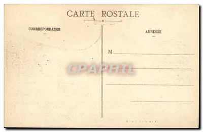 Gerbéviller — Após o bombardeio em 1914 — Vista interna — Verso