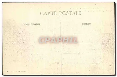 Gerbéviller — bombardement van de kerk in 1914 — Beatien, lib.-édit., Lunéville — Achterkant