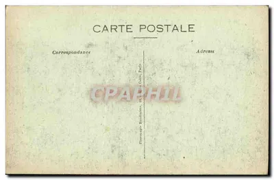 Bomba w Verdun — Widok z Archebiskupstwa — Phot-Express Visé Paris 1155 — Rewers