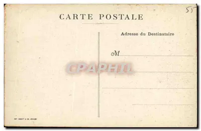 Nossa Senhora de Verdun — Antiga estátua venerada na igreja — Editor: Jeanne-Marie & Suzanne, N° 11 — Verso