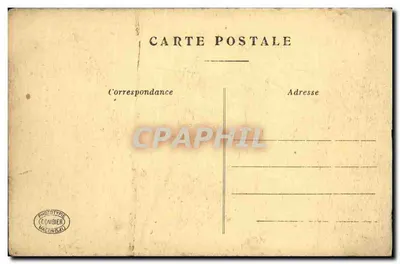 Verdun — Ruines — Quartier de la Porte Chaussée — éditeur Combier — Verso