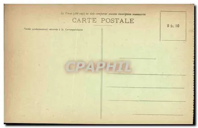 Reims nas Ruínas após a Retirada dos Alemães — A Catedral — V. Thuillier, editor, Reims, n°34 — Verso