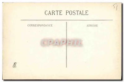 Reims: zniszczony dom — seria 339 — wydawca L. Planchy — Rewers