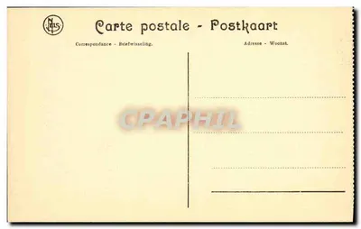 Pałac Kolonialny — Galeria kołowa — Wystawa Gand 1913 — wydawca Neils, numer serii nie widoczny — Rewers