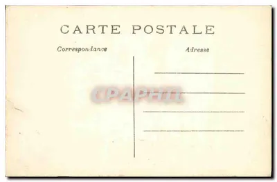 Creil bombardeado — Lojas destruídas na Rue Gambetta — « Photo Express » — Verso