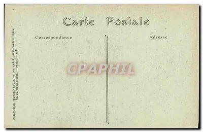 China e América — Panteão da Guerra 1918 — A.F. Gorcuet — Verso