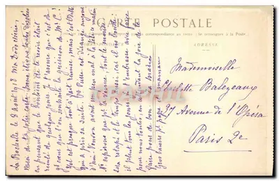 Ponte di barche costruito dal genio — Guerra 1944-45 — Ed. Pays de France n°153 — Verso
