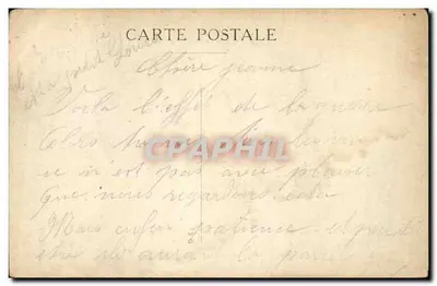 Clermont-en-Argonne po bombardowaniu i pożarze — (Fot. Meurisse) — n° 105 — Rewers