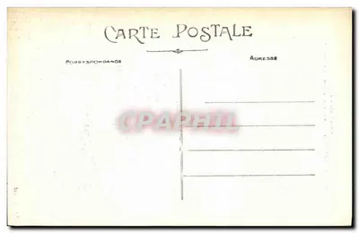 Castelo-Thierry — O Café Francês — Rue Carnot — Éd. Bouvigny — Verso