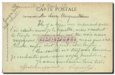 Roye — Ruiny — Visé, Paris N° 1593 — Rewers