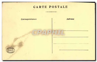 A Marne bombardeada — CHALONS-sur-MARNE - Rue Titon — Visé Lyon 1516 — Verso