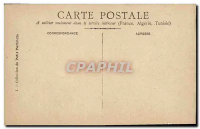 Banquet des Maires — 22 Września 1900 — Wydawca: Petit Parisien — Rewers