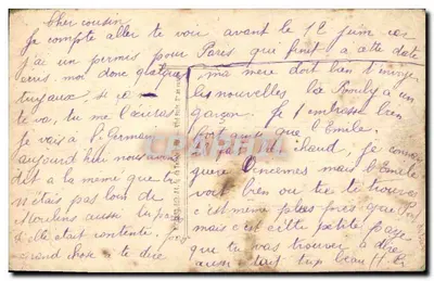 Soldado e mulher — cena de guerra — NÉO-PHOT 55/1 — Verso