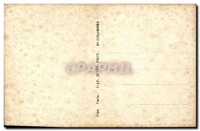Soldado e casal em um paisagem — editor Visé, Paris — Verso