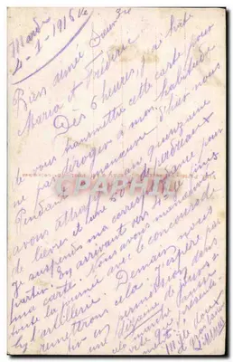Stara pocztówka Militaria Poczucie zaufania i odwagi — Rewers