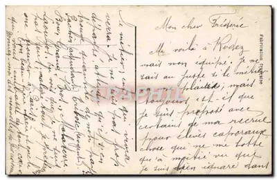 Dziecko żołnierskie i dziecko w sukni — 13. kompania terenowa w Rodez — Wydawca PARIS n°517 — Rewers