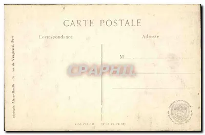 Arras — Wnętrze Katedry po bombardowaniu — L. C. H. Paris n°486 — Rewers