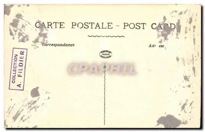 Batalha de VERDUN — Trincheiras no Bosque dos Corvos — Editor L. Pons, n° 3722 — Verso