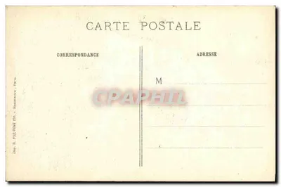 Batalha do Ourcq - Chambry (S.-et-M.) — O Cemitério com seus muros crenelados e as tumbas de nossos heróis — R. P. Paris — Verso