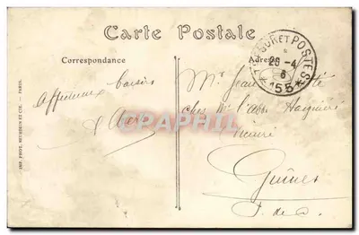 콘프레코르트 농장 — 1914년 가을 콘프레코르트 농장의 풍경 — IMP. PHOT. NEURDEIN ET CIE — 파리 — 뒷면