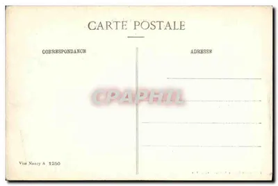 Gerbéviller (M.-st-M.) - Castelo - Lado do Parque — Guerra 1914-15-16 — Verso