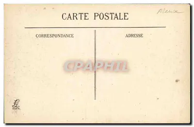 Clermont-en-Argonne — Entrada da cidade destruída pelos alemães — Editor L. Paris, n° 530 — Verso