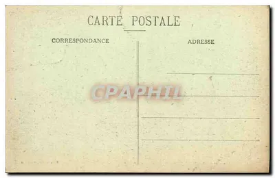 Comines - De Plein — ruïnes na oorlog — Editeur Bron, Marquette — Achterkant