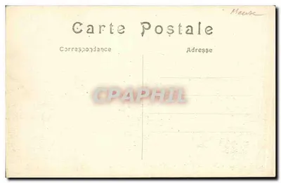 Batalha da Marne — 6 ao 12 de setembro de 1914 — A cave onde sete pessoas morreram mutiladas pelos alemães — n°55 — Verso
