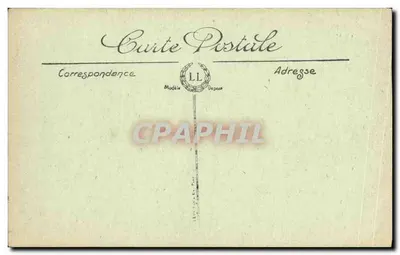 Verdun — Ruïnes na het bombardement — Visa Paris n° 813 — Achterkant