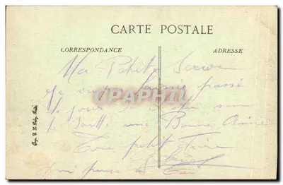 Verdun — Ponte da Galavande bombardeada — Visé, Paris No 1461 — Verso