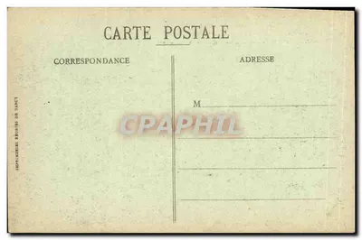Revigny (Meuse) — Rue de la Gare após o bombardeio — A. Humbert, foto-editora St-Dizier — Verso