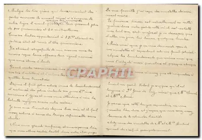 Lettera manoscritta a Madame — editore non visibile — Verso