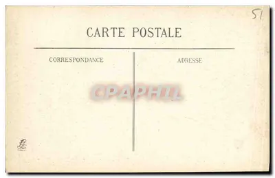 Effect van het Duitse bombardement in Reims — 323 — Uitgever L. Paris — Achterkant