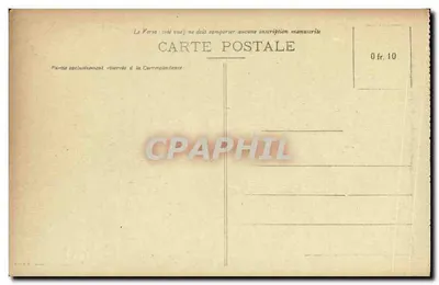 Reims w Ruinach — po odwrocie Niemców — Rue Gambetta — wydawca nie widoczny — Rewers
