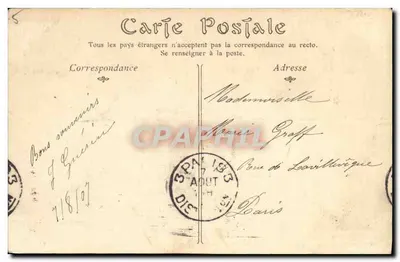 Bagnoles-de-l'Orne — La Source des Pies — unbekannter Verlag, Nr. 179 — Rückseite