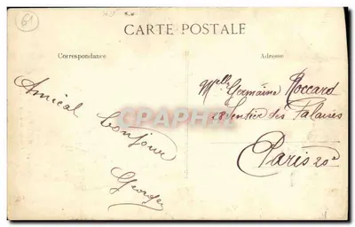 Bagnolles-de-l'Orne — Vue sur la Vallée de la Vée — ELD — Verso