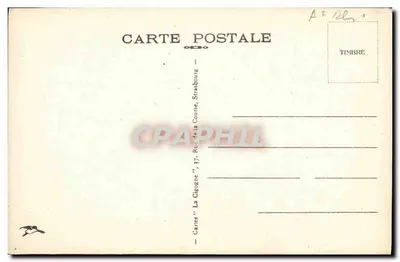 Mulhouse — Faubourg de Colmar — wydawca La Cigogne, Strasbourg — Rewers