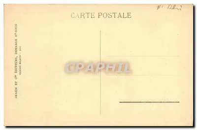 Mulhouse — O Hotel de Ville (século XIV) — Verso