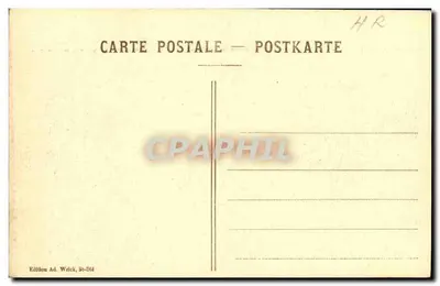 Mała dolina Munster — Wysokie Alzasko — Imp. Ad. Weick, St-Dié, N° 7367 — Rewers