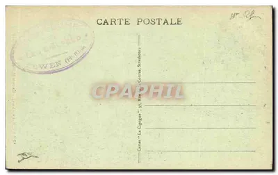 SEWEN (Alta Alsácia) — Cascata Hohlebach do Alfeld — Cartas 'La Cigogne', Strasbourg — Verso
