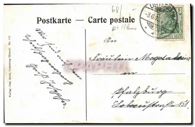 Abbaye cistercienne du Mont des Olives (Alsace) — Vue du sud — Verlag: Cistercienser Abtei Oelenberg (Elsass) No. 114 — Rewers