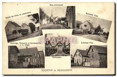 Heidolsheim — Souvenir — Éditeur Hart-Paet, Heidolsheim